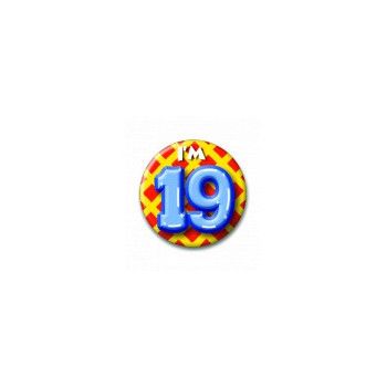 Button 19 jaar