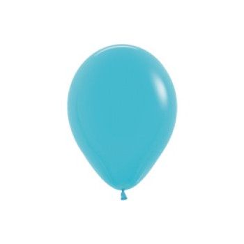 Ballon caribean blauw per stuk