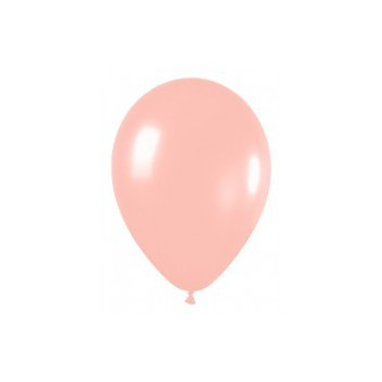 Ballon peach blush per stuk