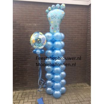 Ballonnenpilaar geboorte