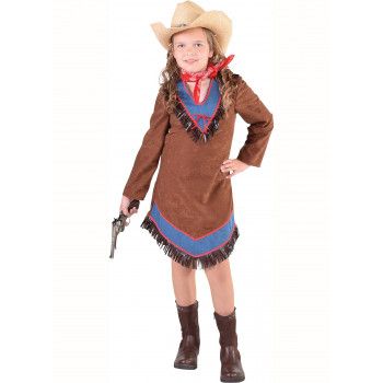 Cowboy jurk meisje