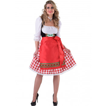 Tiroler jurk knielang