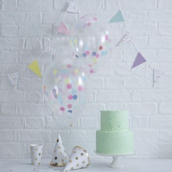 Gingerray confetti ballonnen assortie