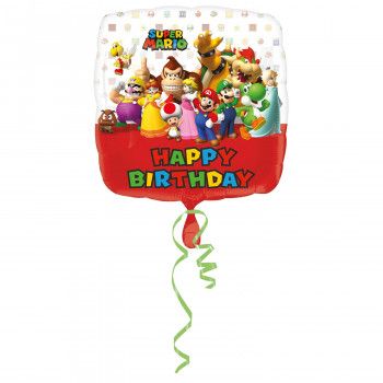 Folieballon Super Mario birthday