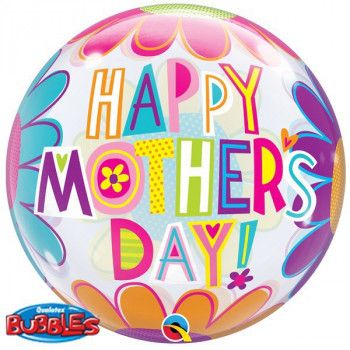 Bubbles folieballon happy mothersday